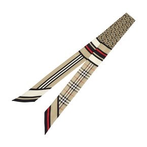 [부산점] 스크래치 몽타주 여성 스키니 스카프 TRIPLE CHECK SLK 8037017