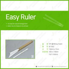 [그린에버] Easy Ruler 의료용 자 욕창 상처측정 100개