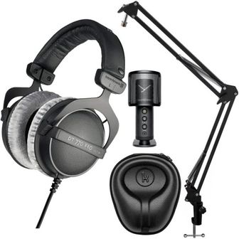  미국 베어다이나믹 헤드폰 헤드셋 beyerdynamic DT770 Pro Acoustically Open Headphones 80 Ohm