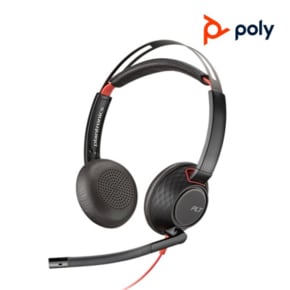 Poly Blackwire 5220 플랜트로닉스 블랙와이어 유선 헤드셋