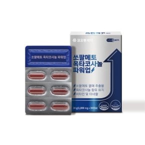 초임계 쏘팔메토 옥타코사놀 아연 남자 전립선 아르기닌 마카 1000mg