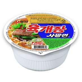 농심 육개장사발면 86g 6컵