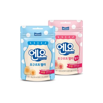 매일 요구르트 젤리 엔요 45g 8입 + 요구르트 젤리 엔요 딸기 45g 8입