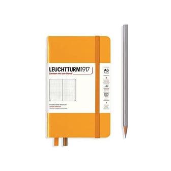  독일 불렛저널 로이텀 다이어리 위클리 노트 LEUCHTTURM1917 365626 Notebook Pocket A6 Hardcov