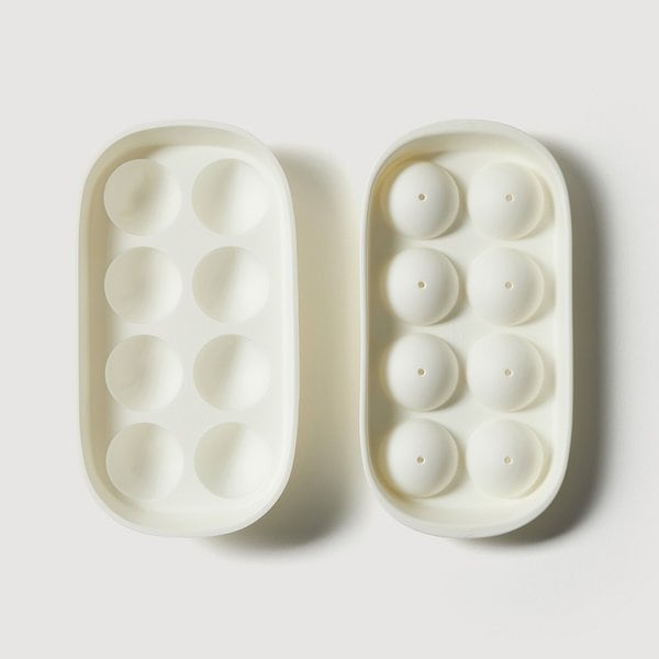 원형 실리콘 얼음틀 8구 화이트 J70N904079100