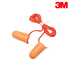 3M 귀마개 소음방지 이어플러그 / 1110 (끈유)