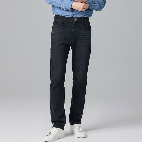 남성 라이크라 커버핏 데님 3종택1