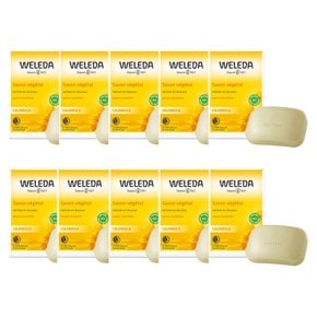 WELEDA 벨레다 사봉 바이탈 카렌듈라 비누 100g 10개