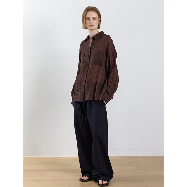 Bela Tuck String Pants_Black