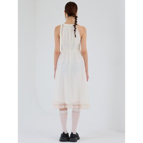 AR_Glazed halterneck dress