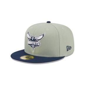 [해외] 965710 뉴에라 모자 NBA 샬럿 호네츠 Color Pack Green 59FIFTY Fitted Hat