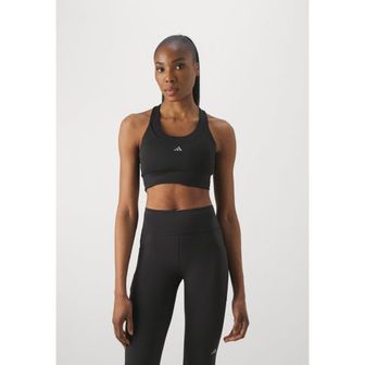 이스퀘어 4451850 Adidas Medium support sports bra - black