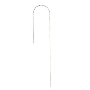 루메 옐로화이트 이어링 23cm(1pc), Lume Yellow&White Earring 23cm, 14k yellow gold,white gold