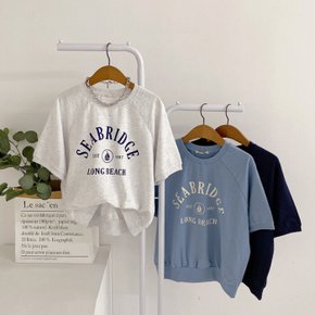 / 벨큰 레글런 쭈리 반팔 맨투맨(3color)