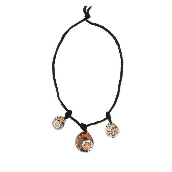 확대된 대표 알라누이 목걸이/팬던트 LWOB012R26MAT00110OF BLANAT BLACK