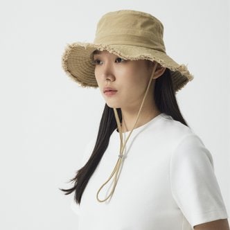 JAJU 코튼 버킷햇(BEIGE / KHAKI / BLACK)