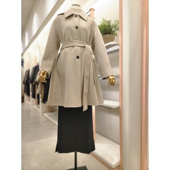 잇미샤 [여주점] 여성 후드 디태쳐블 캐시미어 블렌디드 핸드메이드 코트(ITPBHHC740)