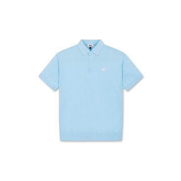 왁 (왁골프)[Exclusive] Men Essential Knit Polo_WMWAM25901LBX