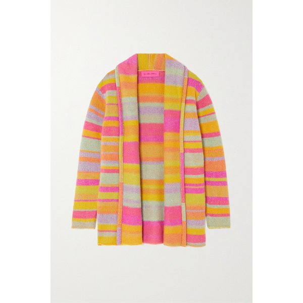 스트라이프 캐시미어 가디건 오렌지 1647597292212184