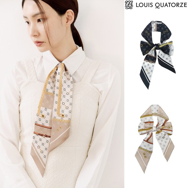 루이까또즈 밸럼 방도 실크 스카프 2BSM450