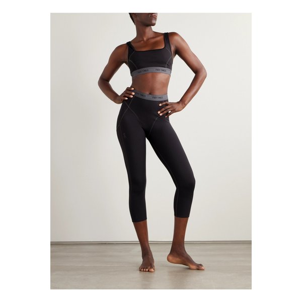 러닝 Fka 트위그스 스튜디오 스트레치  저지 스포츠 브라 블랙 1647597360170860