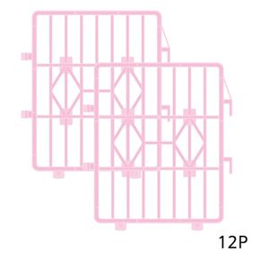 반려견울타리 강아지 참좋은 울타리 핑크 대형 12P 애견 안전 펜스