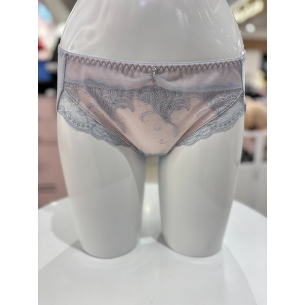[여주점] 블랙라벨 튤레이스 레이스 햄원단 노라인 팬티 [VPTB642H] BU