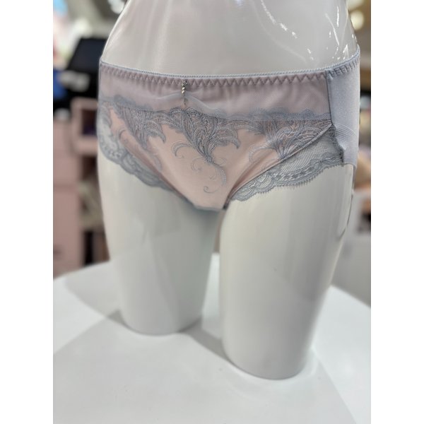 [여주점] 블랙라벨 튤레이스 레이스 햄원단 노라인 팬티 [VPTB642H] BU