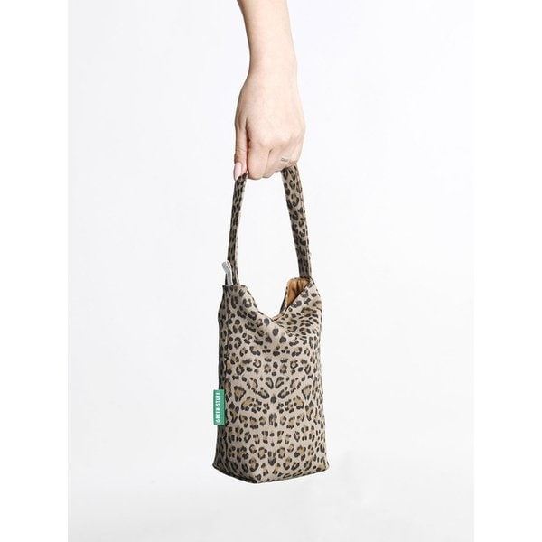 스텀 미니백 48 호피 - beige