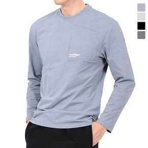 BFL 남성 모션 포켓 라운드넥 긴팔티셔츠 Model No_CB6009