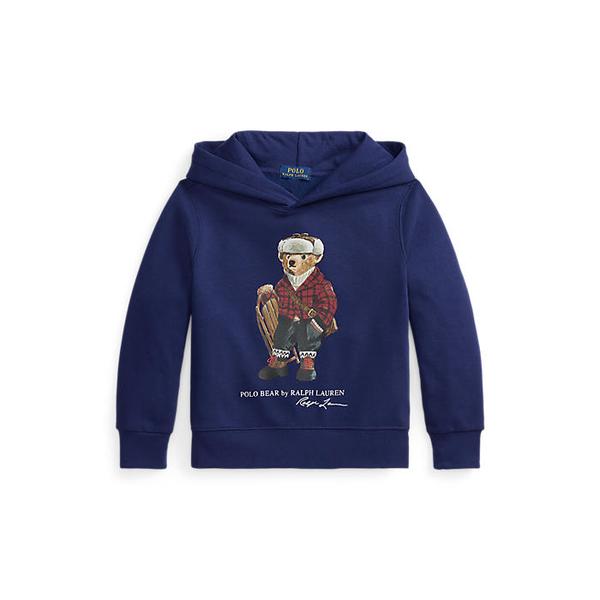폴로 키즈 남아 2-7세 폴로 베어 플리스 후디(CWPOKNIB8021411520)
