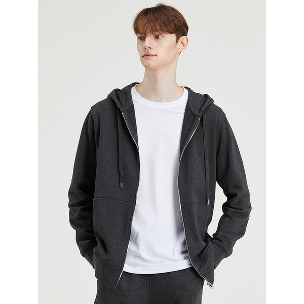 M_프렌치테리 에센셜 후디 집업 재킷 MFT1241