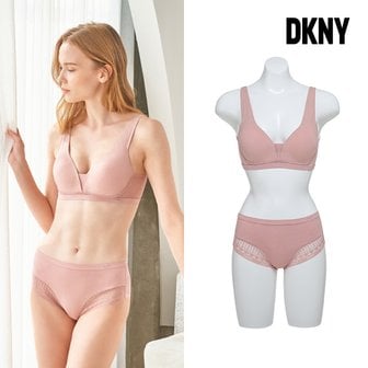 DKNY 타임리스 컬렉션 브라팬티 2종 세트 D.PK_P339939036