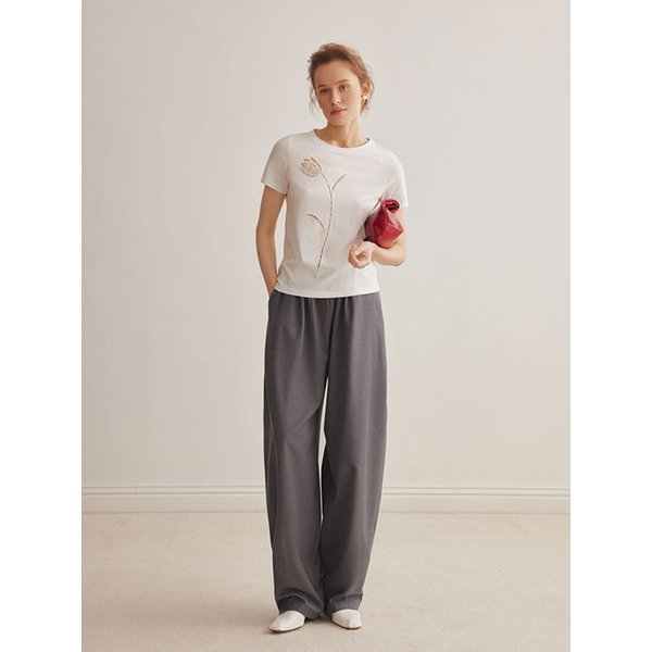 YY_Tulip lace embroidered top