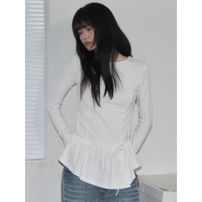 러플 레이어드 롱슬리브 [2COLOR]