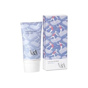 V&A 뷰티 안티옥시던트 UV 쉴드 50ml 영국 V&A UV 스크린 안티옥시던트 큐어 블루 라이트 컷