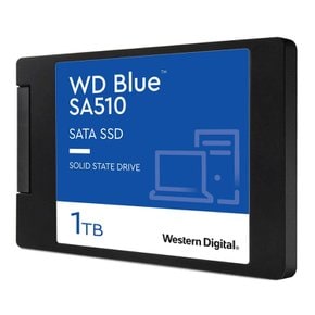 디지털) WD 블루 SATA SSD 1TB (2.5 560MB/s 520MB/s) PC WDS100T3B0A-EC SA510 웨스턴