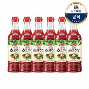 [사조대림] 순창궁 새콤상큼 초고추장1KG x6개