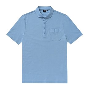 남성 기본 PQ 티셔츠 라이트 블루 (ICB122041)