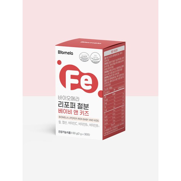 리포퍼 철분 베이비 앤 키즈 (30포, 1개월분)