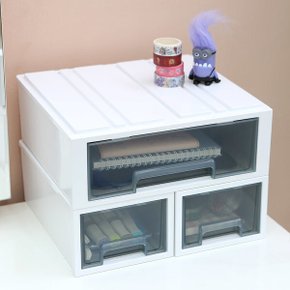 시스템 책상정리함 미니서랍장 3size