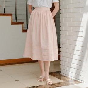 POINT LAYERED SKIRT_PINK