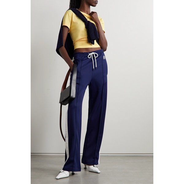 프린트 코튼 저지 티셔츠 오렌지 1647597286238975