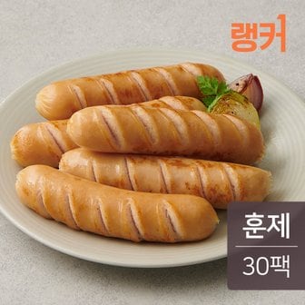 랭커 닭가슴살 소시지 훈제 100g 30팩