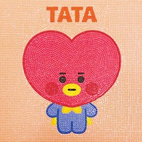 DIY 보석십자수 BT21 베이비 타타 25x25