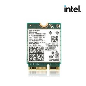 인텔 BE200 Wi-Fi 7 (무선랜카드 / M.2 / 5.8Gbps / 안테나 별도) 벌크타입 당알발송