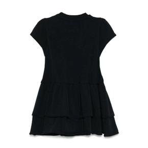 몽클레어 L19518I0000489AUM 778 NAVY COTTON SHORT SLEEVE DRESS
