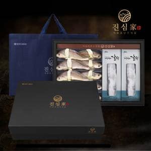 진심家 [냉동]영광법성포 굴비&제주 은갈치 혼합세트(굴비 10미(1.0kg,20cm내외)+대갈치 2미(600g))