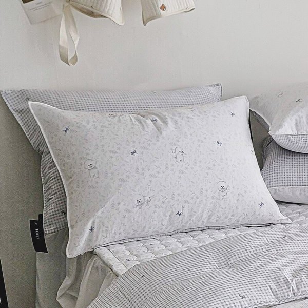 마인 리본숑숑 마이크로 모달 베개커버 50x70 3컬러