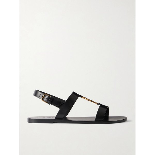 카산드라 로고 장식 가죽 샌들 46376663163071485